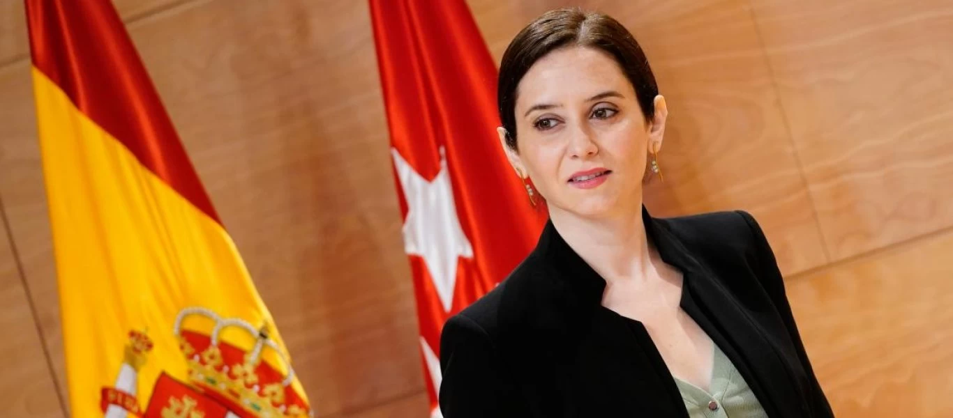 Η «θηλυκή Τραμπ» που θριάμβευσε στην Ισπανία απορρίπτει τα lockdown και δείχνει το δρόμο στην ελληνική Δεξιά